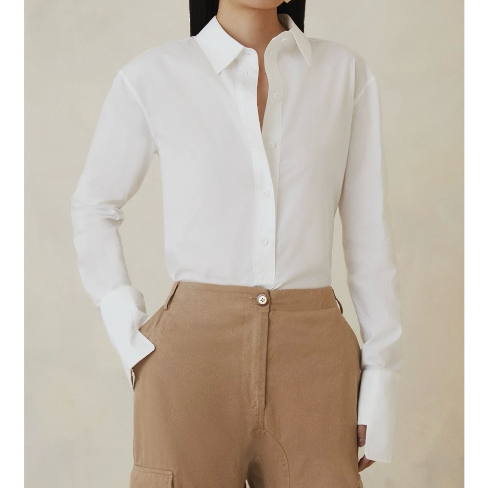 White formal shirt